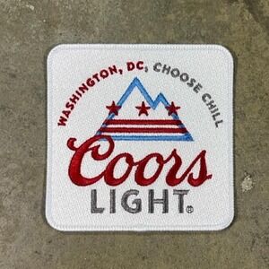 Coors Light Washington, DC "Choose Chill" Patch